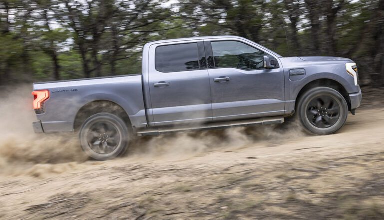 F-150 Lightning Lariat off-road