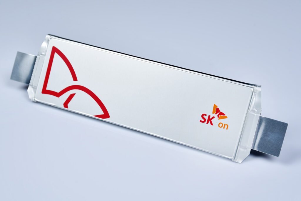 SK On unveils upgraded fast-charging EV battery cells at Seoul trade show