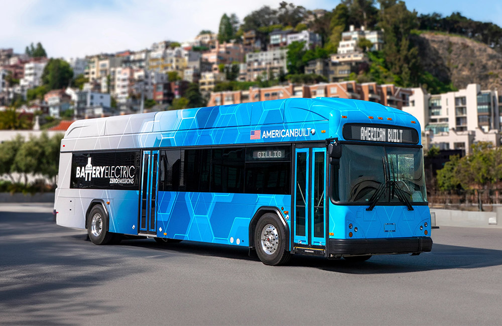 GILLIG to supply Seattle transit agency with up to 395 battery-electric buses