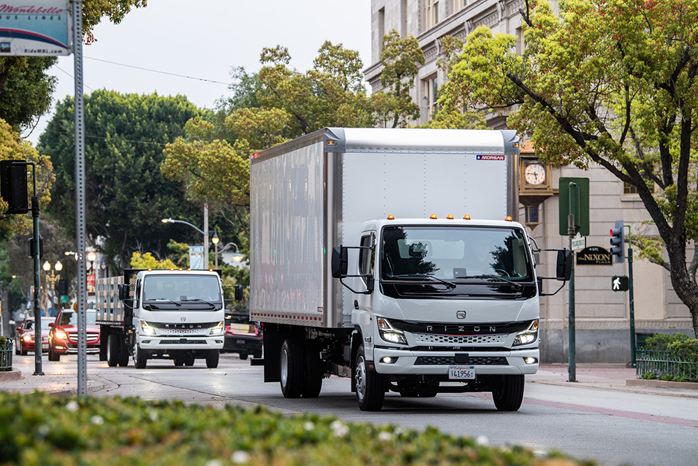 RIZON begins US electric truck deliveries