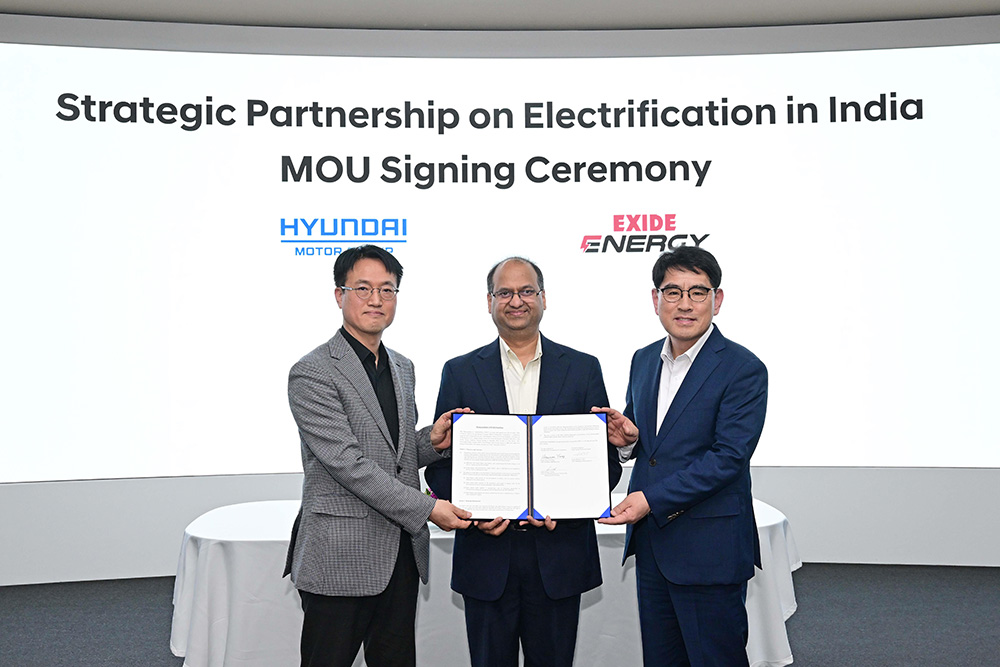 Hyundai and Kia partner with Exide Energy for local EV battery production in India