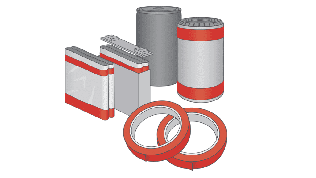 Avery Dennison’s new electrode fixing tapes for EV battery cells