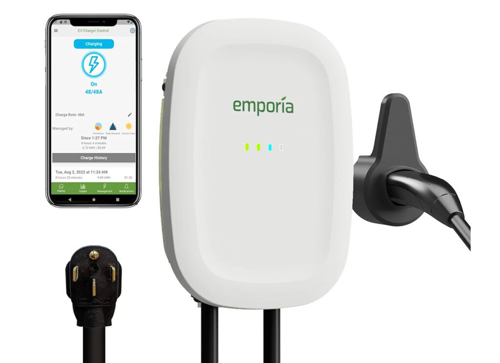 Emporia’s new NACS EV charger is “comparable to a Tesla charger at a more affordable price”
