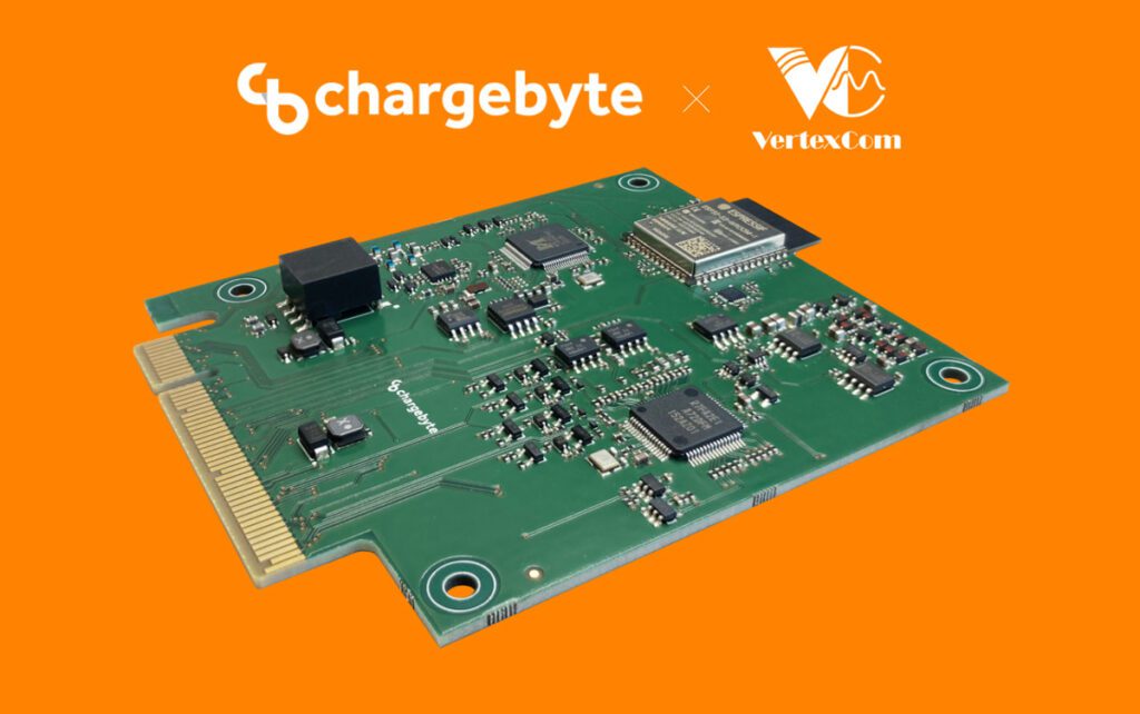 VertexCom and chargebyte release new EV charging modules