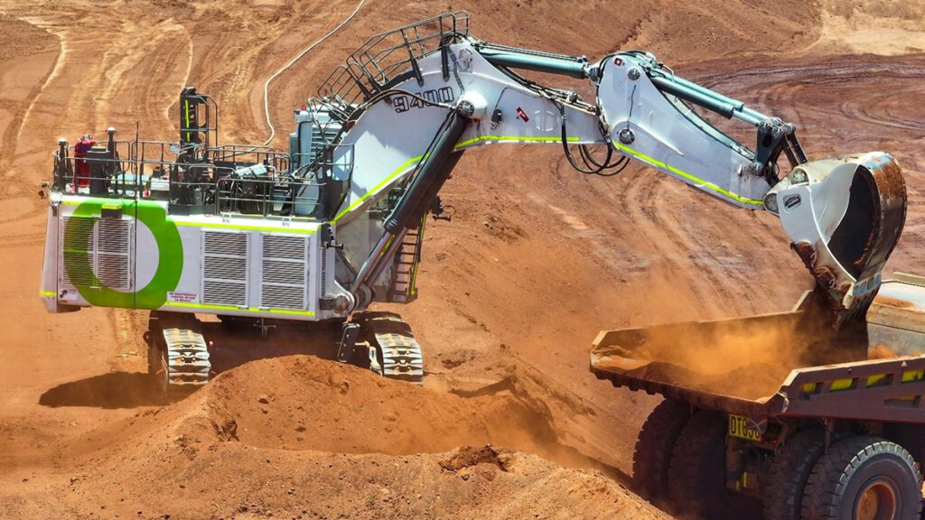 Fortescue’s electric excavator outperforms its diesel counterpart