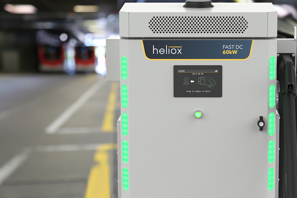 Heliox launches 60 kW Buy America-compliant EV Charger for the North American market