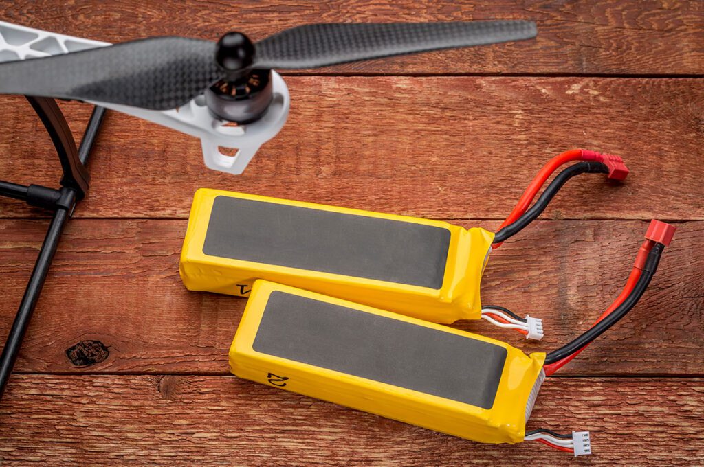 Li-ion batteries from drones might find second lives in less demanding devices