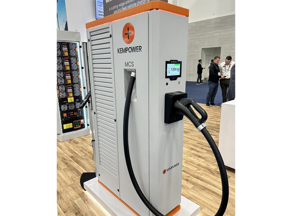 Kempower launches MCS heavy-duty EV charger