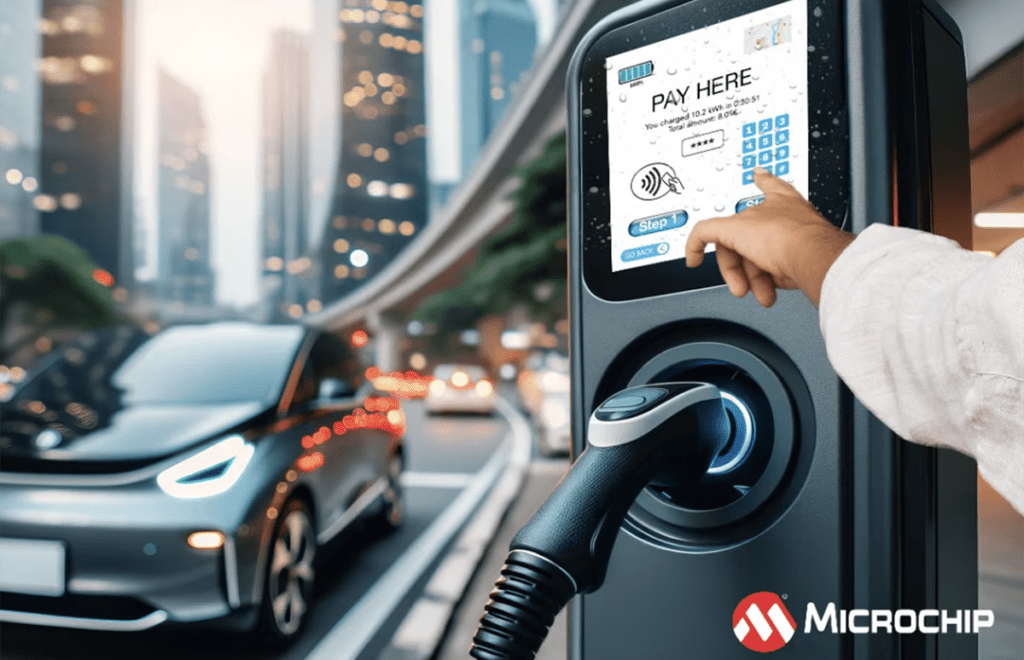 Microchip introduces touch controllers for EV chargers