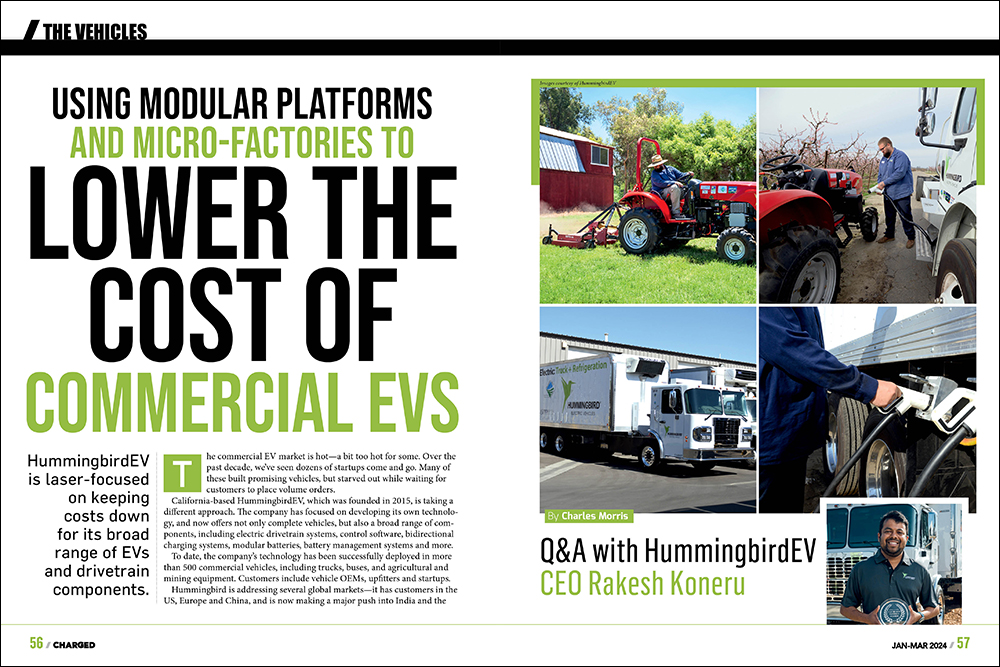 How HummingbirdEV uses modular platforms and micro-factories to lower the cost of commercial EVs