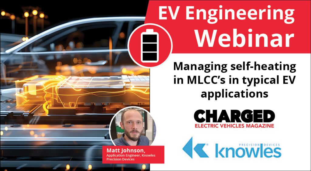 Webinar: Managing self-heating of capacitor components in typical EV applications