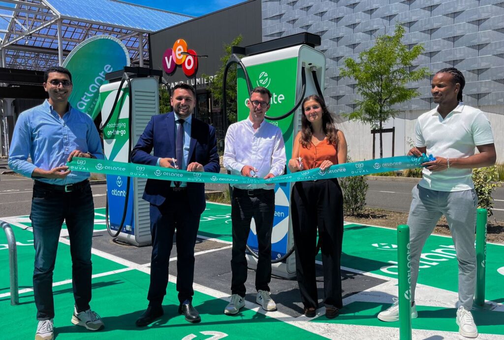 Atlante to bring 130 DC fast EV charging stations to Groupe Duval malls in Europe