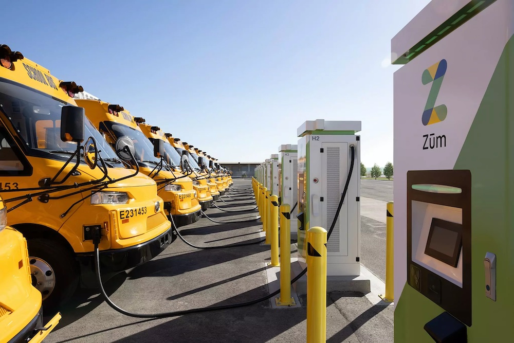 Oakland school district now has a 100% electric, V2G-capable school bus fleet