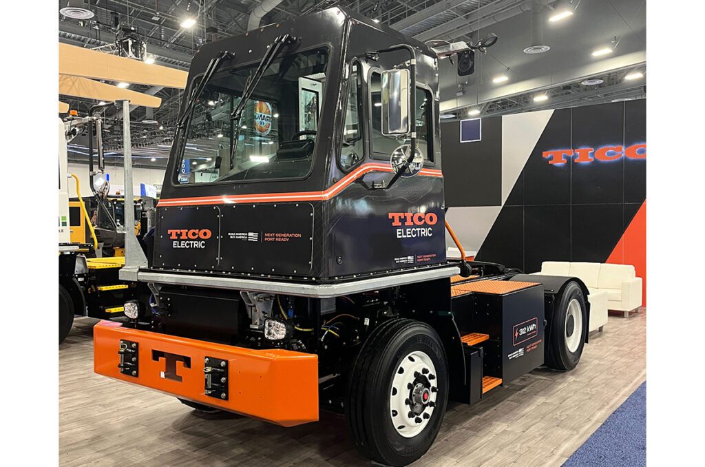 TICO launches next-gen Pro-Spotter electric terminal tractor