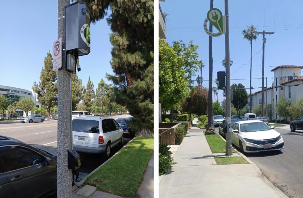 Los Angeles expands streetlight EV charging program using AmpUp and EVSE tech