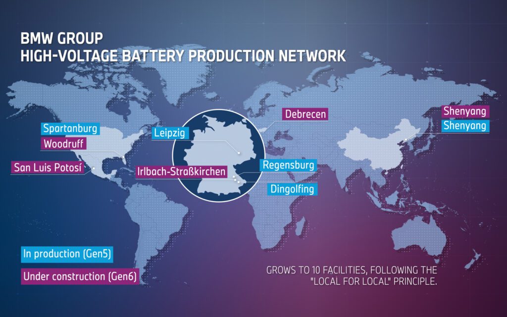 BMW to expand localized production network for next-gen EV batteries