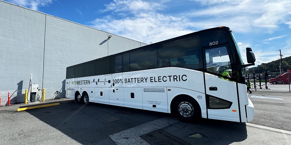 MTRWestern expands its electric charter bus fleet