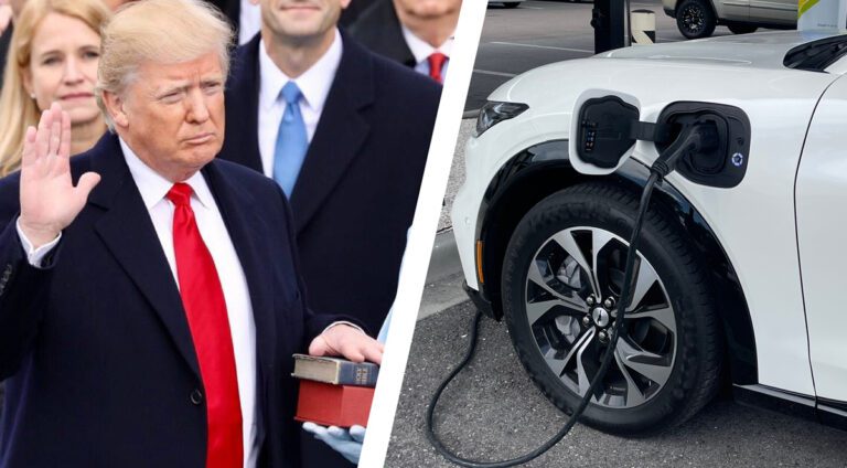 Trump-EVs-Split-Image