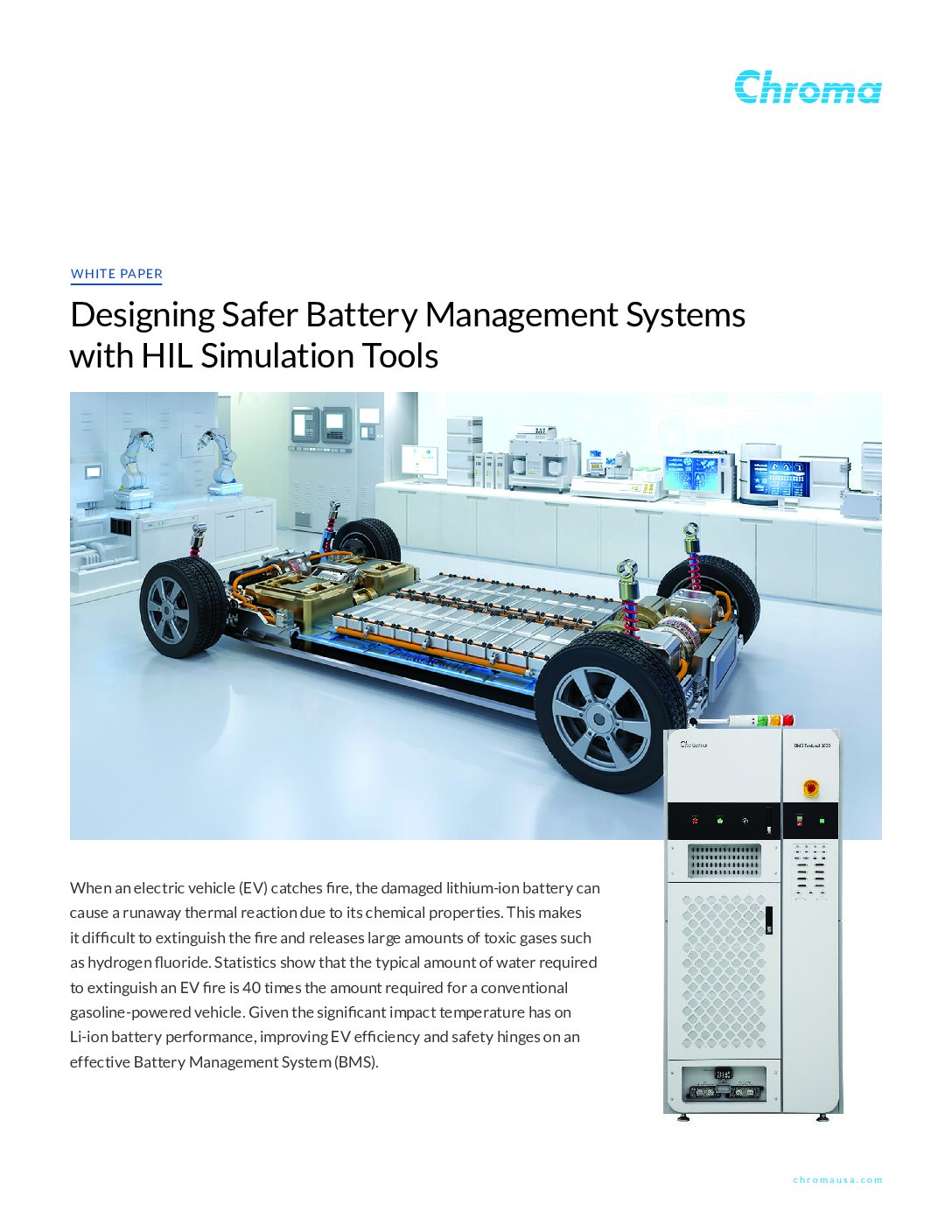 Designing safer battery management systems with HIL simulation tools: Whitepaper – Charged EVs