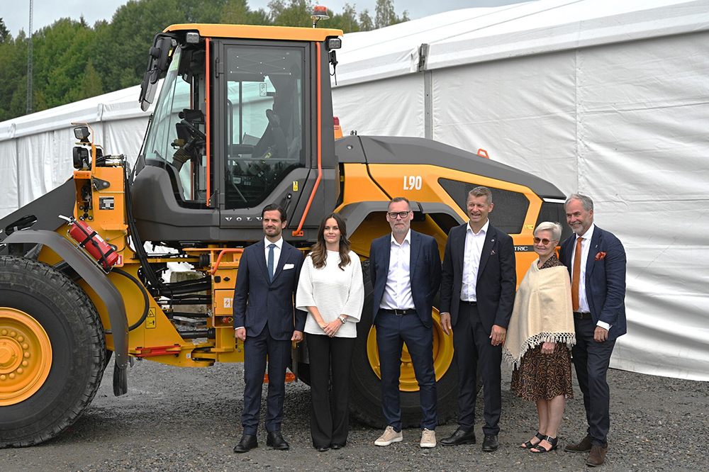 Volvo CE expands Swedish facility for electric wheel loader production