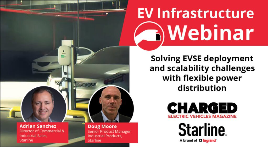 Webinar: Solving EVSE deployment and scalability challenges with flexible power distribution