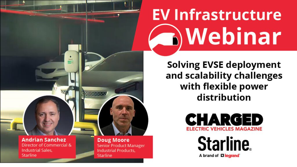 Webinar: Solving EVSE deployment and scalability challenges with flexible power distribution