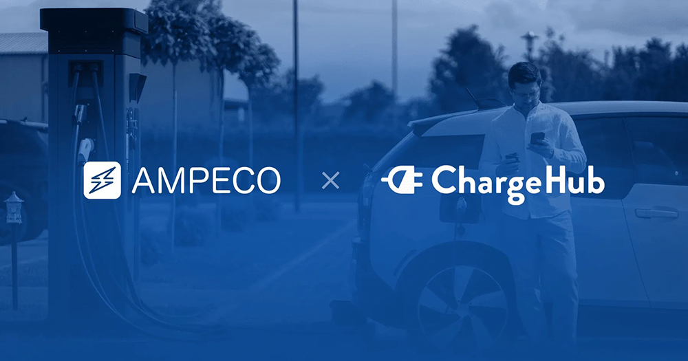 AMPECO and ChargeHub partner to enable EV roaming across North America