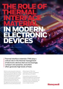 The role of thermal material in modern electronic devices (download now)