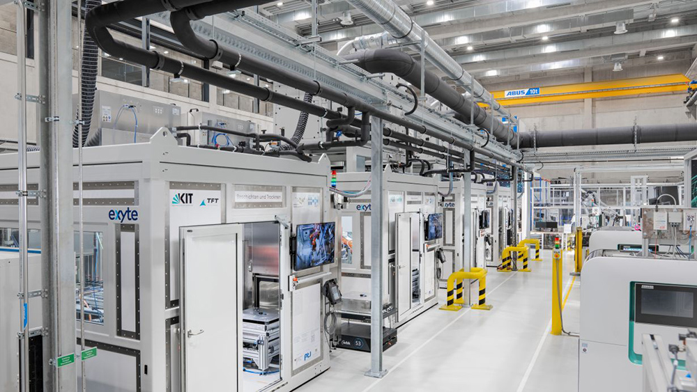 KIT opens pilot  agile battery cell production line with robotic automation