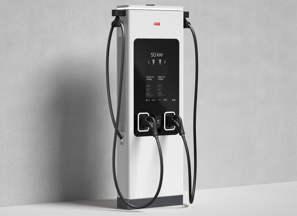 ABB E-mobility’s new C50 Compact Charger is built for urban and destination EV charging