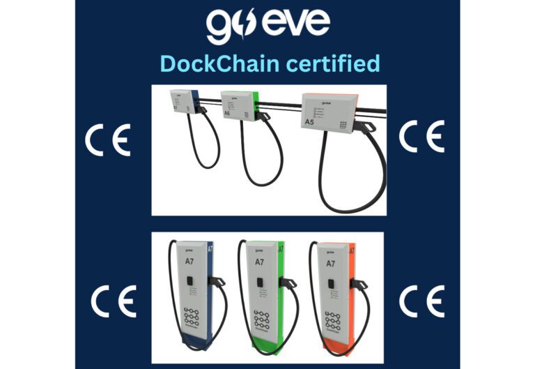 Go Eve earns European CE Mark for DockChain EV charging system