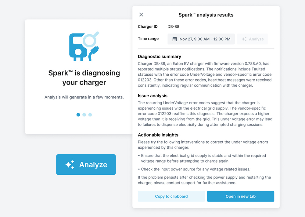 ChargeLab debuts Spark EV charger management software