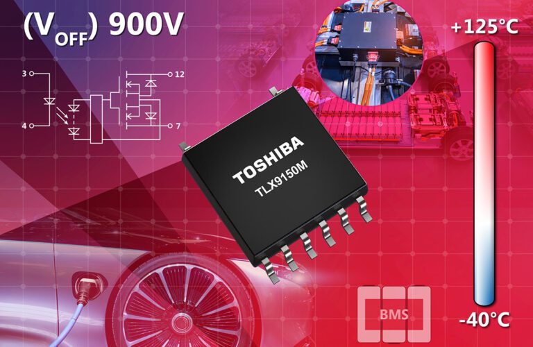 Toshiba releases automotive photorelay for battery-related control systems