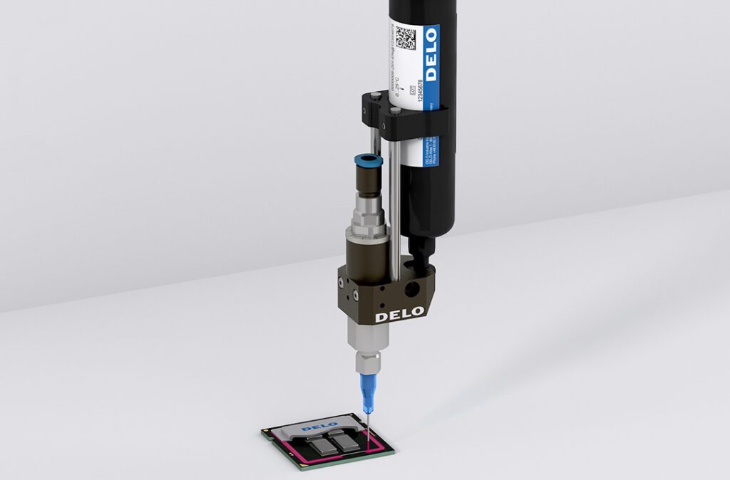 DELO’s new retraction valve bridges the gap between high-end and entry-level direct dispensing