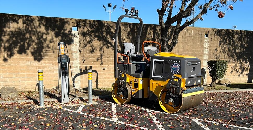 California county adds Volvo electric compactor to its fleet