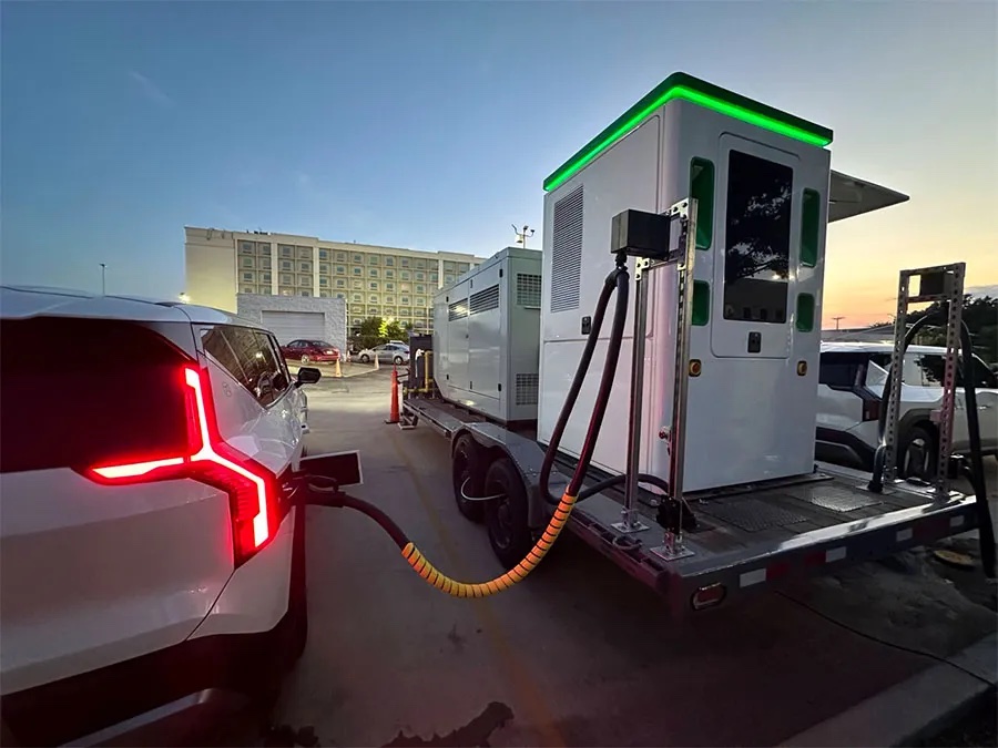 Ride-hailing platform Alto buys L-Charge gas-powered off-grid charging trailers