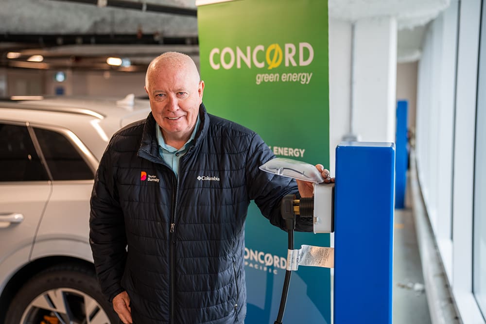 Multi-story parking garage with charging spots for 2,000 EVs opens in British Columbia