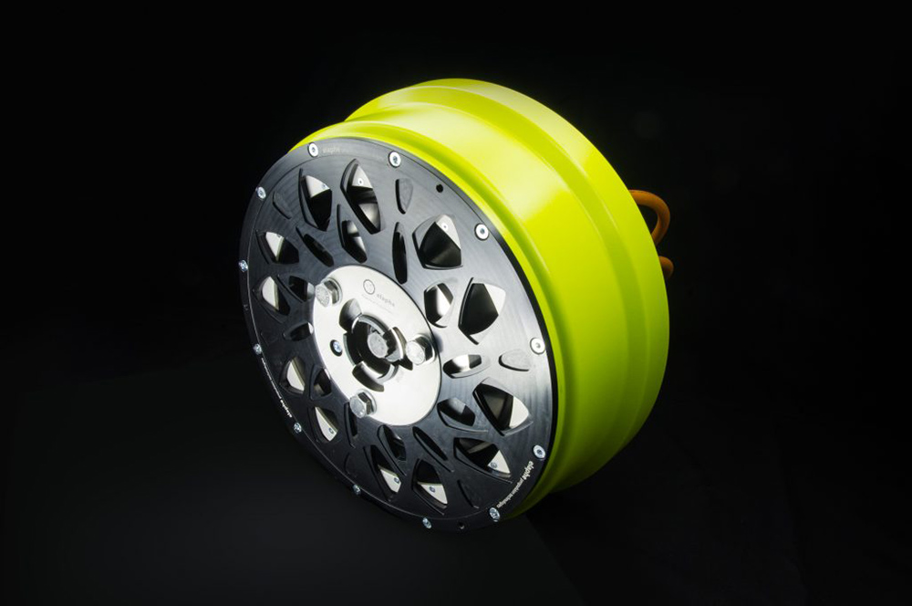 Elaphe’s new Sonic.1 front in-wheel motor delivers up to 347 peak hp