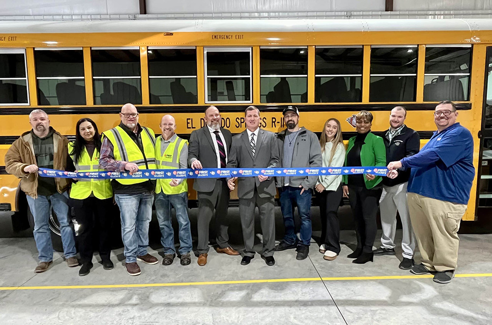 First Student deploys 13 electric school buses for Missouri school district