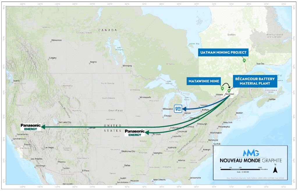 NMG receives $50 million investment for its graphite ore-to-battery-material operations in Canada