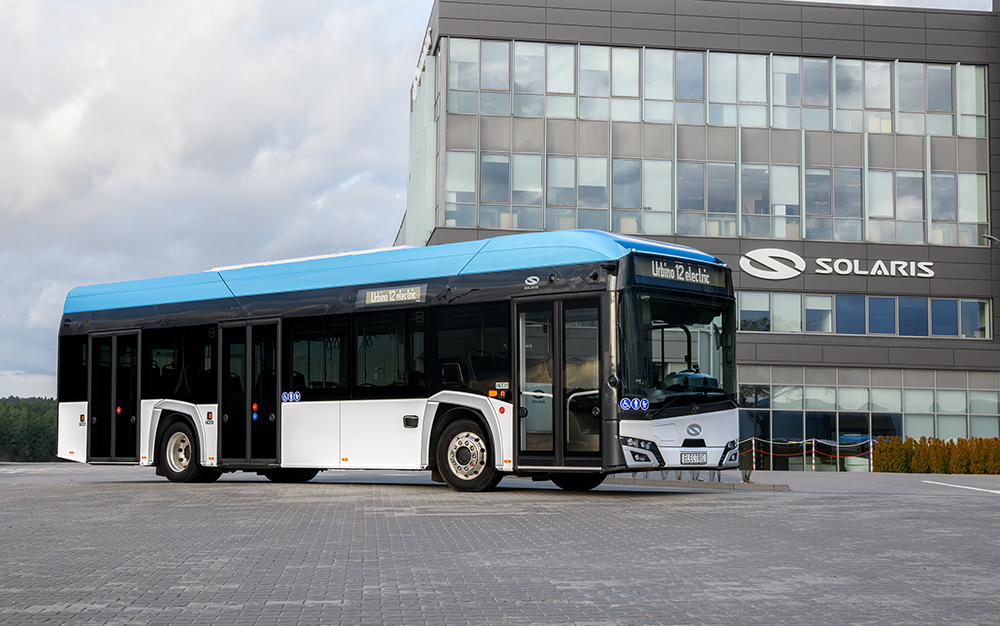 Solaris secures Swedish contract for 46 electric buses