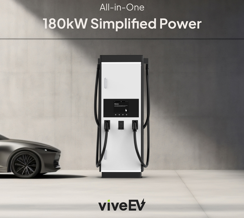 viveEV unveils new 600 kW and 180 kW DC Fast Chargers