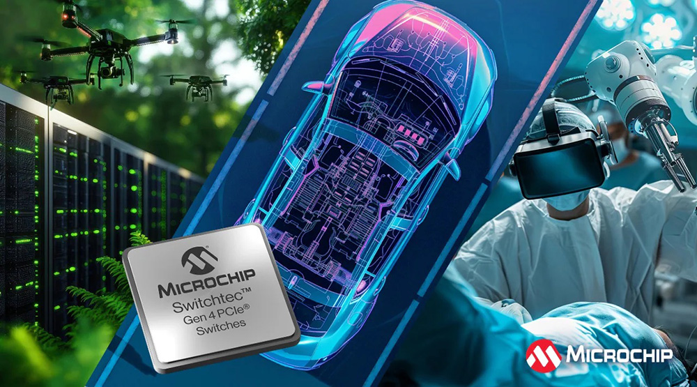 Microchip introduces switches for automotive and embedded computing