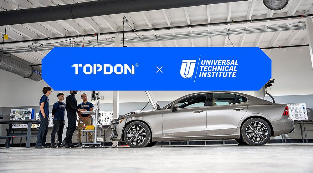 TOPDON US selects Universal Technical Institute as EV workforce training partner