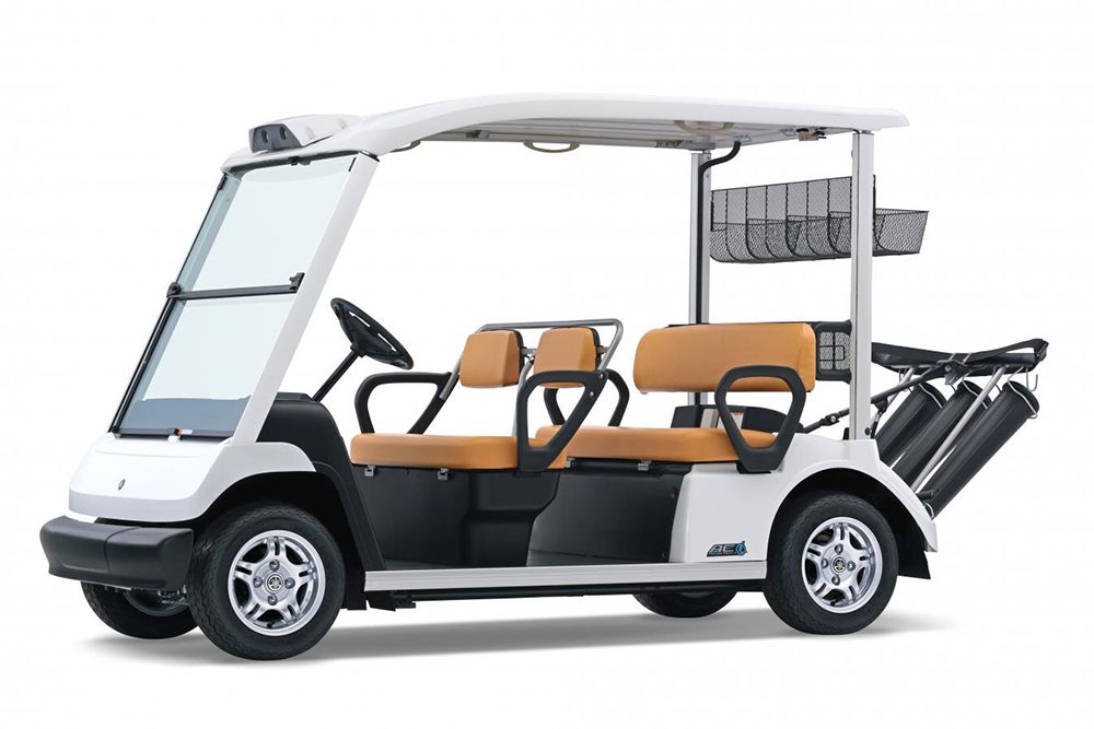 Yamaha previews electric golf carts with new in-house-developed LFP battery technology