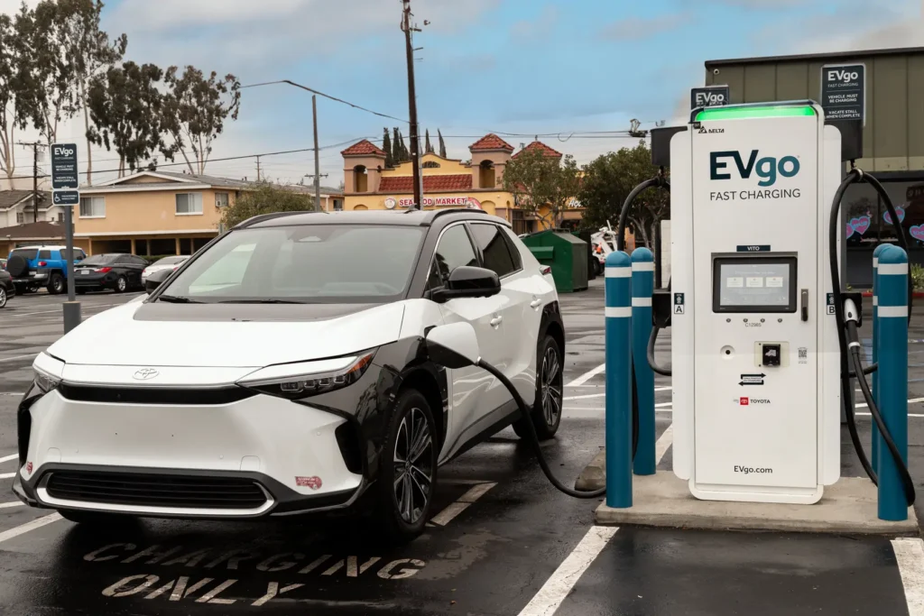 EVgo opens the first charging stations deployed through Toyota’s Empact project