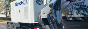 NovaCHARGE’s new Flexx Mobile DC Fast Charger is designed to charge EVs on the go in demanding conditions