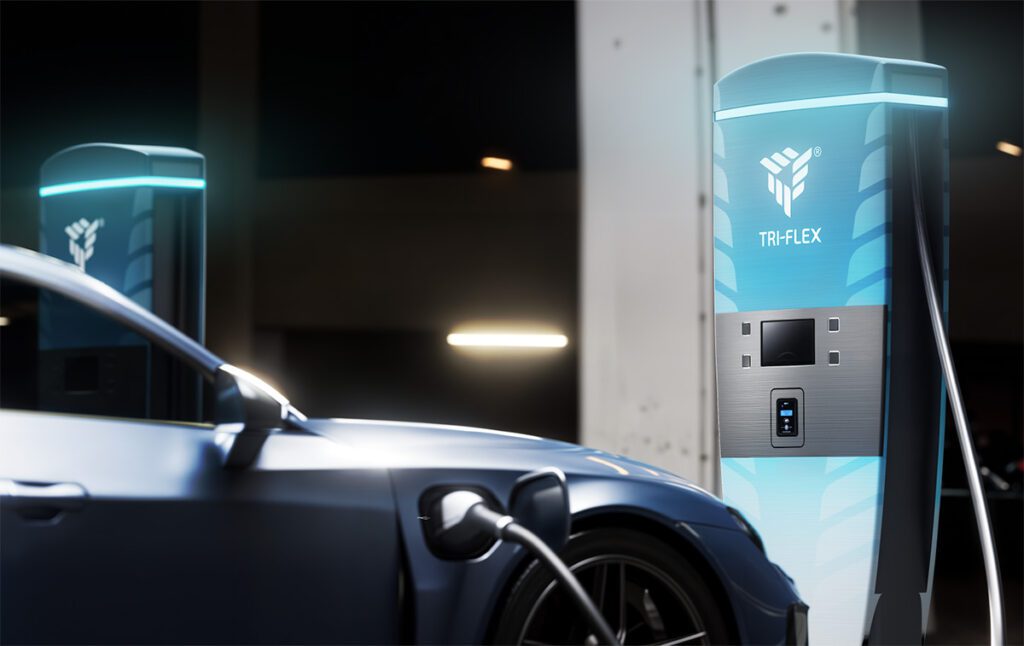 Tritium’s new TRI-FLEX EV charging platform is designed to scale up as charging needs grow