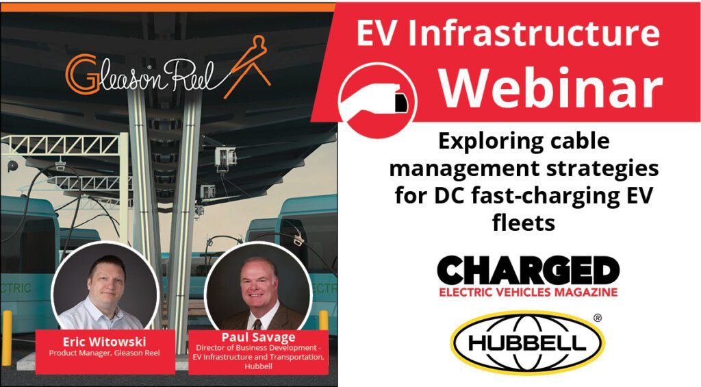 Webinar: Exploring cable management strategies for DC fast-charging EV fleets 