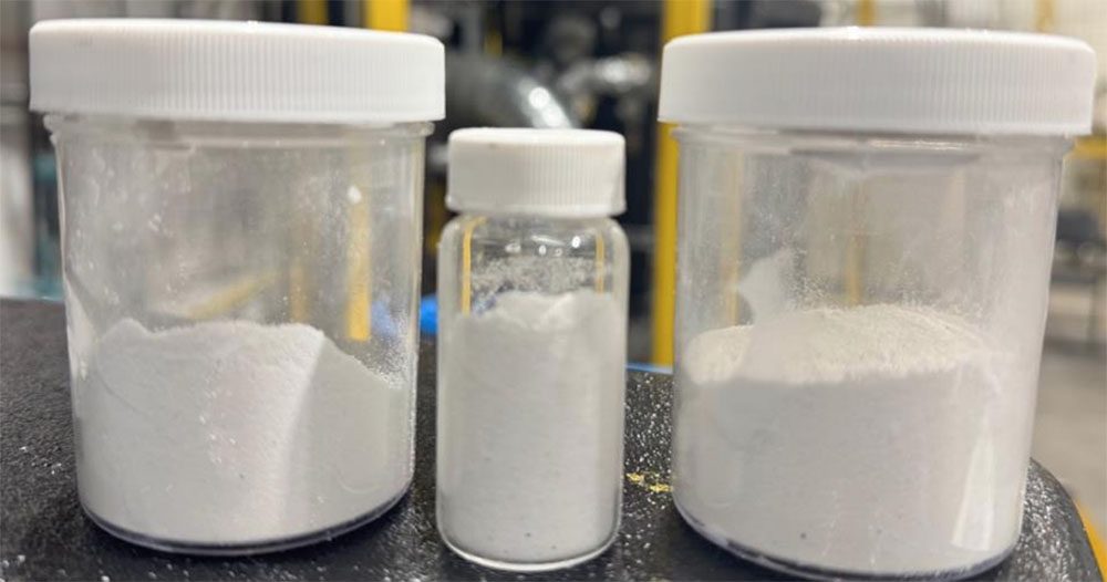 HPQ fumed silica pilot produces significant material volumes for evaluation